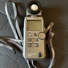 Sekonic Flash Master L-358 Digital Light Meter With Strap case And Manual Tested