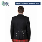 Prince Charlie Jacket And Vest Men s Scottish Wedding Kilt Jacket And Waistcoat