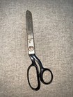 Wiss 9 Inch Pinking Shears Industrial Sewing Fabric Scissors Usa Vintage See Pic