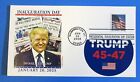 Donald J  Trump 2025 60th Presidential Inauguration Panda Cachet W 45-47 Sticker