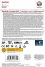 Sandisk 64gb Extreme Pro 170mb s Micro Sd Microsdxc Uhs-i U3 A2 V30 Memory Card