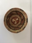 Medium Size Vintage Woven Coiled Basket 10      x 3   