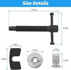 Disc Brake Caliper Piston Rewind Tool Car Rear Brake Pad Wind Back Tool