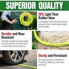 Premium 25 50 75 100 150ft 5 8  Rubber Garden Hose heavy Duty durable