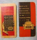 2 Vintage Friedman Shelby - Red Goose Shoes  Advertising Notebooks