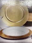 New Decorative Charger Plates Elegant Gold  13   Set 12 Classic Home Dinning