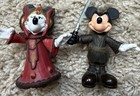 2008 Star Wars Disney  Mickey Mouse As Anakin   Minnie As Amidala Figures