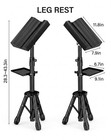 Portable Gynecological Leg Holders Mobile Examination Rest Birth Center Pair