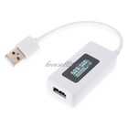 Lcd Dual Usb Charger Mobile Power Detector Voltage Current Meter Tester Monitor