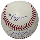 Jack Clark Signed Auto Romlb Baseball F  k Dodgers   Ins Beckett Witness Bas Coa
