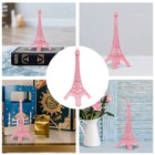 European Landmark Metal Sculpture Eiffel Tower Decor With Intricate Details