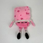 Ty Beanie Spongebob Squarepants Pink Pants Cancer Awareness Plush Flaws