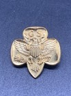 Girl Scout 1940   s Pin Badge Lot Of 15 Signed B Leadership Eagle Lapel