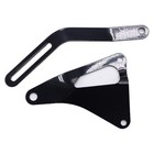 1 Set Alternator Bracket Compatible With Small Block Ford 289 And 302 347 Black