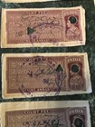 8 Different India Court Fee Stamps - Free Shipping