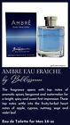 Ambre Eau Fraiche By Baldessarini Cologne For Men Edt 3   3 0 Oz New In Box