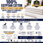1000 Tc 100  Egyptiancotton Sheet Set Deep Pocket Hotel Luxury All Size-beige