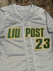 Game Worn Used Liu Post Adidas Climalite Ncaa Baseball Jersey Size Large  23