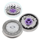 3x Replacement Shaver Heads Cutter For Philips Norelco Hq56 Hq55 Hq4 Hq3 Razor