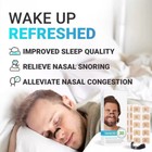 60pcs Magnetic Nasal Breathing Nose Dilators Starter Kit Nasal Strips Nasal Clip