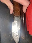 Custom Made Damascus Knife With Sheath
