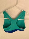 Nike Swoosh Dri-fit Girls    Sports Bra Medium Teal Blue Racerback Nwot