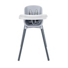 Chicco Zest 4-in-1 Folding High Chair Space Saving Toddler Booster Seat Seasalt