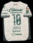 James Rodr  guez  10 Club Le  n Home Jersey S  regular Fit  - White green Liga Mx