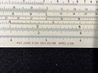 Vintage 1924 Keuffel Esser Slide Rule 4080-3s With Leather Case  Made In Usa 