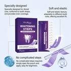 7 Pair Teeth Whitening Strips Kit Tooth Stain Remover With Tooth Shade Guide