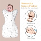 Baby Sleep Sacks Swaddles For Newborn 0-3 Months Arms Up Swaddle Blanket 2 Pa   