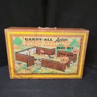 Vintage Louis Marx Toy Fort Apache Carry All Toy Action Playset  4685