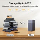 Ugreen Nasync Dh2300 2-bay Desktop Nas  Support Capacity 60tb  diskless   Remote