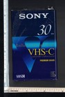 Blank Camcorder Cassette Tape  Sony Vhs-c Premium  30 Min  New Sealed