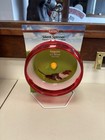 Kaytee Red   White Small Animal Silent Spinner Premium Quality Exercise Wheel