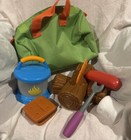 11-pc Kids Pretend Play Learning Imagination Camping Out Survival Toy Play Set