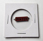 Vintage Finzer Red   Black Tobacco Tag   Ships Free