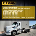 For Peterbilt Freightliner Semi Truck Pair 16 Pin Radio Iso Wire Harness Adapter