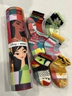 Disney Princess Bombas 2 Packs Of Premium Gripper Socks Toddler Sizes 5-8 5