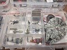 Fantasy Flight Games Star Wars X-wing Large Lot Ships Tokens Dials Cards Cases