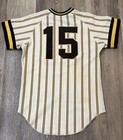 1977 Pittsburgh Pirates Game Worn Jersey Rare Bumble Bee Style     the Hit-man   