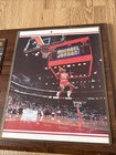 Vintage Michael Jordan Chicago Bulls Dunk Contest Free Throw Line Dunk Plaque