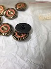 12 Vintage Full Dusk Sun Shank Buttons 1 