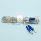 Disposable Us Bipolar Forceps Cable For Reusable Electrosurgical Forceps 12 Feet