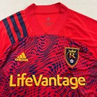 Men s Adidas Authentic Real Salt Lake 20 21 Home Authentic Jersey Size L