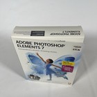 Adobe Photoshop Elements 7 Cd Rom Cib Big Box  brand New  Factory Sealed 