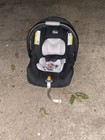 Chicco Keyfit 30 Cleartex Infant Seat   Base  Excellent Condition Barely Used  
