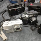 Lot Of 9 Mixed Cameras For Parts Only 