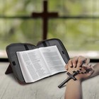 Bible Cover Case Bag With Book Stand   Handle For Men Women 9 5 x6 5 x