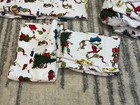 Pottery Barn Kids Dr Seuss Xmas Grinch Cotton Sheet Set 4 Piece Pillow Case Read
